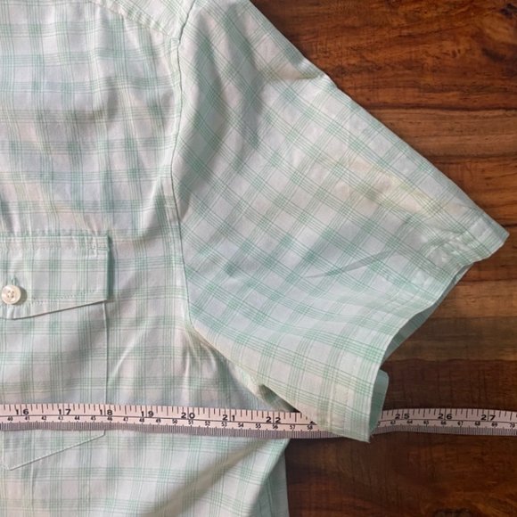 Retro Style Short Sleeve Collared Shirt [Original Penguin] - Picture 5 of 5